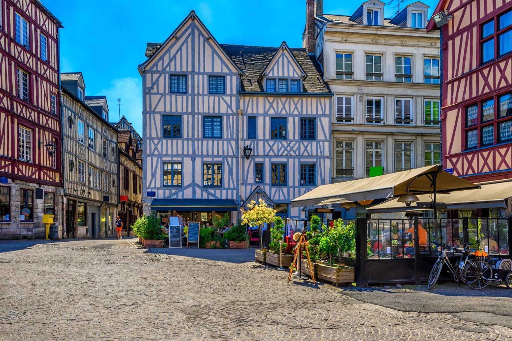 Le Charmant F2 Rue Du Gros Horloge A Rouen! エクステリア 写真
